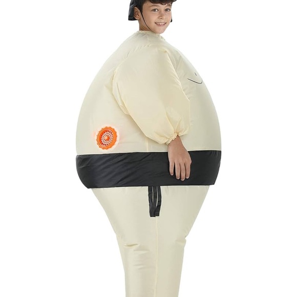 INFLATABLE COSTUME SUMO WRESTLER KIDS UNISEX HALLOWEEN 🎃 •MAKE AN OFFER • FUN - Picture 3 of 11